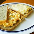しじみごはん's cooksnap of when they made エッグトースト.