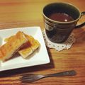 まり電気's cooksnap of when they made 水切りヨーグルトでベイクドチーズケーキ風.