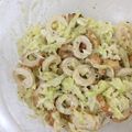 ユキの華's cooksnap of when they made ちくわとキャベツのおかかマヨサラダ常備菜.