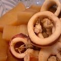 ぶんちょこ's cooksnap of when they made 大根といかのわた煮.