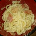 東☆侑's cooksnap of when they made 【簡単】ペペロンチーノ風うどん.