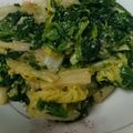 unauna72's cooksnap of when they made 白菜とほうれん草の胡麻和え.