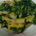 unauna72's cooksnap of when they made 白菜とほうれん草の胡麻和え.