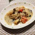 結真は道産子♪'s cooksnap of when they made きのこたっぷり♪鶏肉のクリーム煮☆.