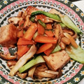 roselinoa's cooksnap of when they made 220kcal♡厚揚げのキノコネギあん.