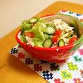komutatata's cooksnap of when they made セブンハーブ鷄☆サラダドレッシング付け.