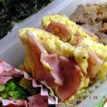 ゆけり３兄弟's cooksnap of when they made 卵１個で＊ベーコンの卵焼き＊お弁当に.