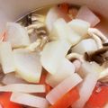 たまにゃんʕ•ﻌ•ʔ's cooksnap of when they made 大根とベーコンの煮物.