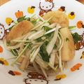 itn♡Q's cooksnap of when they made 長いもと水菜のサラダ.