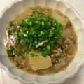 karateママ's cooksnap of when they made ｢ﾏｰﾎﾞｰ大根｣.
