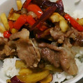 コアラのマーチすき's cooksnap of when they made ルクエでサツマイモと豚肉の甘辛炒め☆.