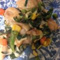 ふりかけマカロニ's cooksnap of when they made 鶏ももとニラのチーズ炒め.