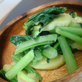 ゆっちょこ's cooksnap of when they made 小松菜とじゃが芋のチーズ炒め.