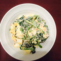 ☆mikomikko's cooksnap of when they made ほうれん草と卵のマヨマスタード和え♪.