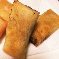 ☆micham☆'s cooksnap of when they made 【ひき肉入】具だくさん春巻き.