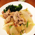 あすか0911's cooksnap of when they made 豚と大根の中華炒め.