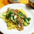 fy（ふゆ）'s cooksnap of when they made 芥藍(ｶｲﾗﾝ)と挽き肉の牡蠣油炒め.