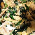 toyoane's cooksnap of when they made 簡単！豚肉とニラの玉子炒め＼(^o^)／.