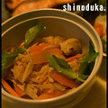 whose_you's cooksnap of when they made 鷄と牛蒡の炊き込みご飯.