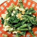 nerolincon's cooksnap of when they made 菜の花と卵の病みつき春サラダ☆.