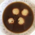 タイガーりり's cooksnap of when they made もっちもちおからできなこ団子とぜんざい.