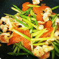 enr's cooksnap of when they made 海老と野菜の中華炒め.
