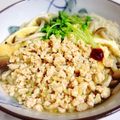 チョミ蔵's cooksnap of when they made ◆鶏そぼろのあったかキムチにゅうめん◆.