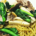 may8554's cooksnap of when they made 菜の花のオイスターソース焼きそば.