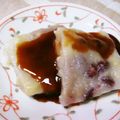 yasutonton's cooksnap of when they made レンジで芋もち☆サツマイモ.