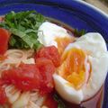 ゆうなゆ's cooksnap of when they made とろ～りチーズのトマトスープうどん.