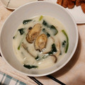 vegeking's cooksnap of when they made 牡蠣とほうれん草のミルク煮.