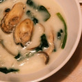 vegeking's cooksnap of when they made ほっこり♡牡蠣とほうれん草のミルクスープ.