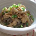 ✿しふぉ✿'s cooksnap of when they made こんにゃくと✿鶏ひき肉の❀甘辛煮✿.