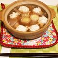あぬーぴー's cooksnap of when they made 妊娠中に☆あったか根菜と鶏団子スープ.