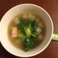mayoキッチン☆☆'s cooksnap of when they made 簡単 かぶとベーコンとプチベールのスープ.