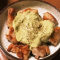 こよみさん's cooksnap of when they made アボカドソースのこんがりチキン.