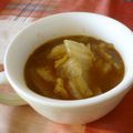 sumirenore's cooksnap of when they made 白菜だけのカレースープ★.