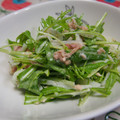 ジョンリークッカー's cooksnap of when they made 簡単٭＊水菜と大根とツナのサラダ*＊.
