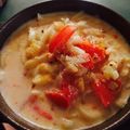 クックW1WOJ3☆'s cooksnap of when they made トマトのミルクスープ麺♡.