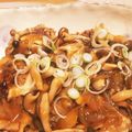 ぽちょみ's cooksnap of when they made きのこたっぷり和風ハンバーグ♡.