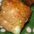 まっちゃぷりん♪'s cooksnap of when they made 刺身で簡単！サーモンチーズ(ムニエル風).