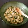 yui★ai's cooksnap of when they made ほうれん草のトマトチーズリゾット.