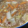 馨☆彡's cooksnap of when they made 白菜と挽き肉のあったかあんかけ.
