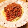 ☆Capri☆'s cooksnap of when they made 簡単！！絶品ミートソースパスタ.