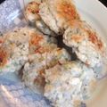 はらぺこウサギのママ's cooksnap of when they made 離乳食…しらすハンペン.