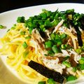 sikasuko's cooksnap of when they made しらすときのこの和風パスタ♬離乳食にも！.