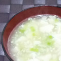 みがつくひと's cooksnap of when they made くずし豆腐としょうがのあったかスープ.
