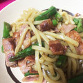 kaaa7♡'s cooksnap of when they made めんつゆで簡単焼きうどん.