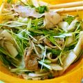 重岡大毅が大好き～♡'s cooksnap of when they made 豚肉の大根と水菜の梅肉ポン酢和え♪.