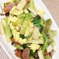 ★ぱんパンダ★'s cooksnap of when they made ブロッコリーの芯で！バター炒め★.